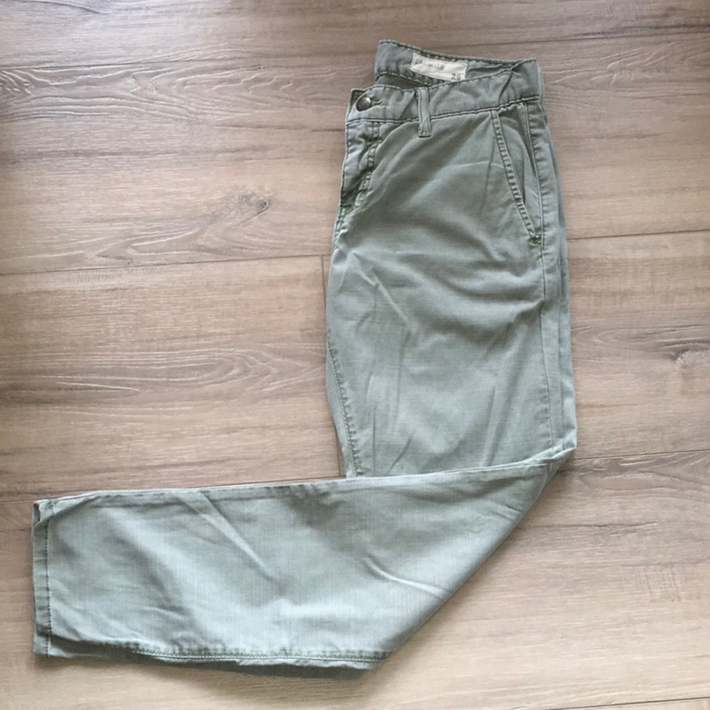 Pistola Olive Green Pants Size 26